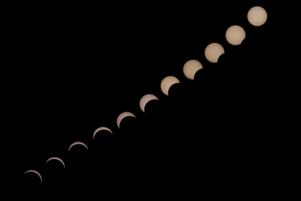 Gedeeltelijke zonsverduistering 260812
