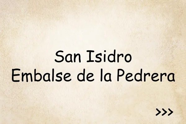 San Isidro Embalse de la Pedrera