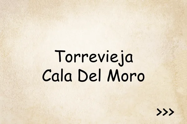 Torrevieja Cala del Moro