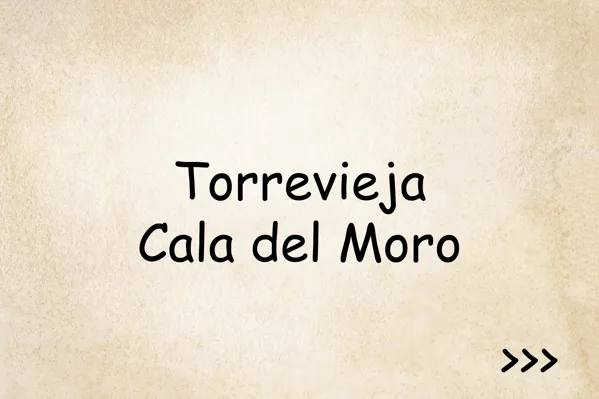 Torrevieja Calla del Moro