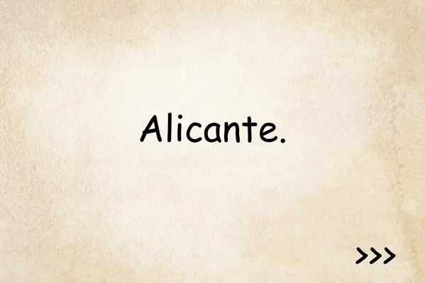 Alicante.