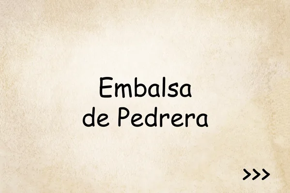 Embalsa de Pedrera