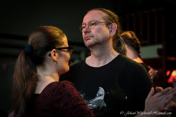 "Portretten van dansers" foto's gemaakt tijdens het optreden van "Trio Baftig"