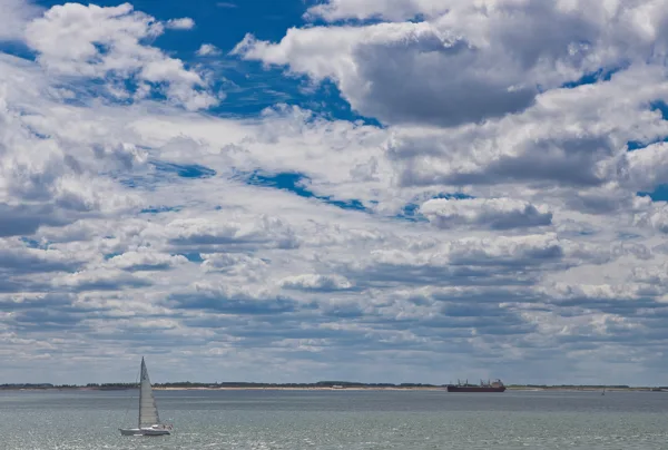 wolken en water