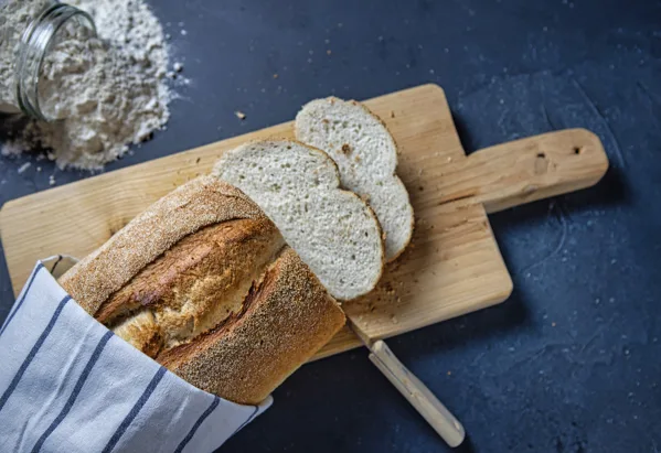 keuken met meel 