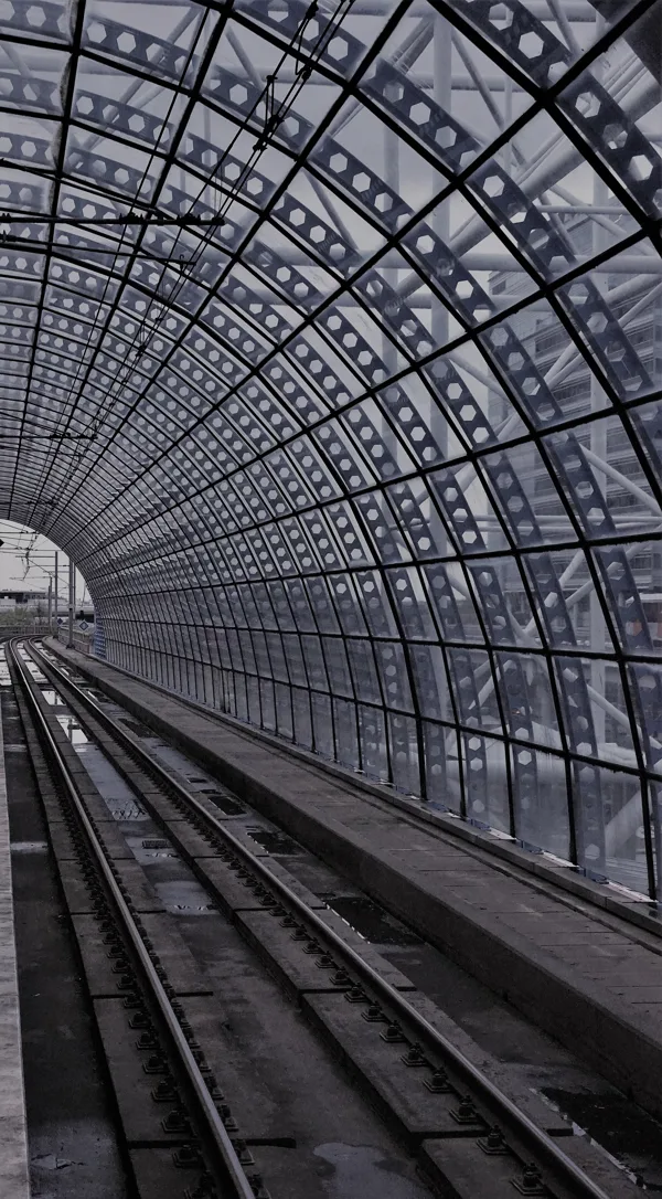 Symmetrie in zwart wit Sloterdijk