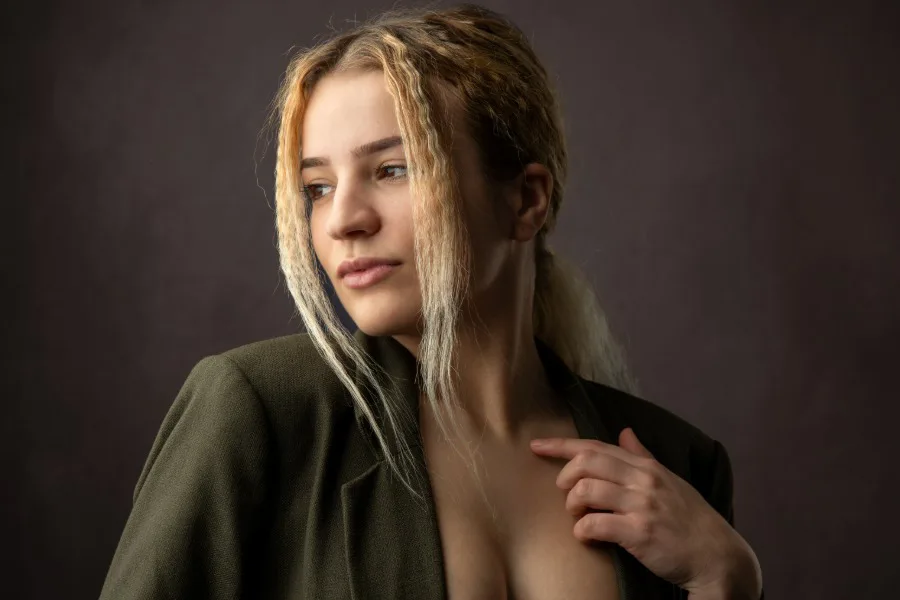 Portretshoot in de studio