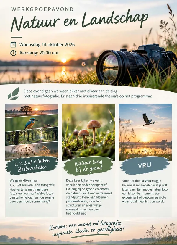 Werkgroep natuur en landschap