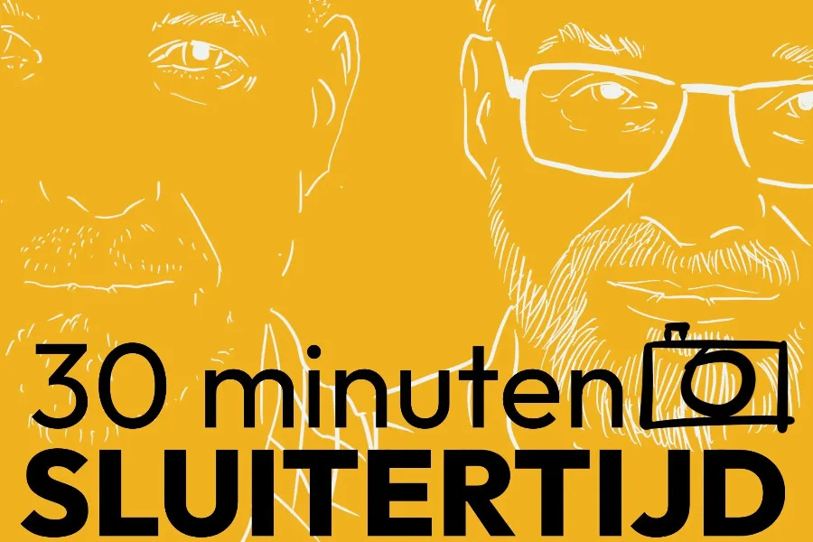 30 minuten sluitertijd
