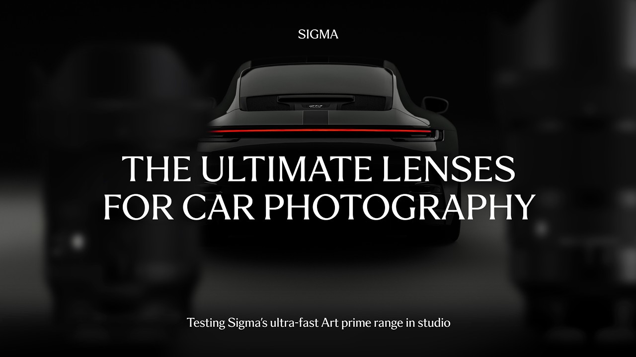 Fast cars and fast lenses: photographing in-studio with Sigma's fast Art primes