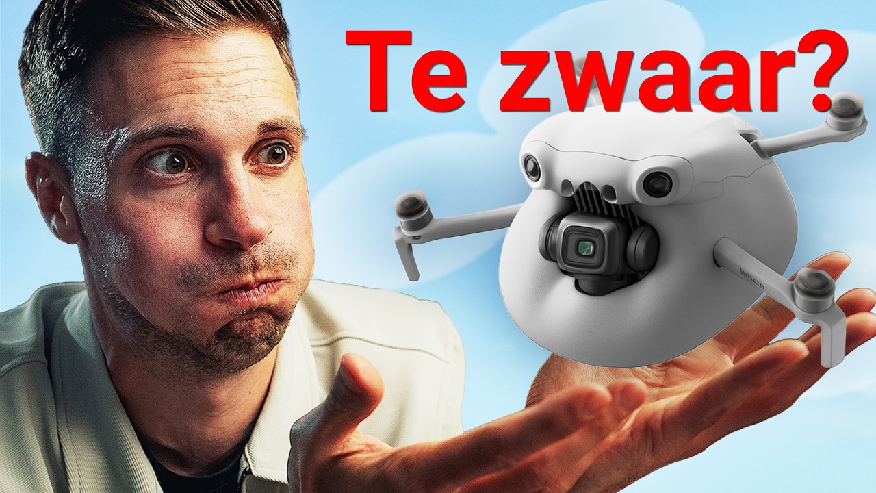 Is de DJI Mini 5 Pro een te ZWARE DRONE?!