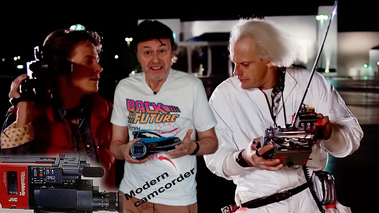 Vintage JVC Camcorder from Back to the Future...Why you need it now!  + TOMY Delorean Collectible!