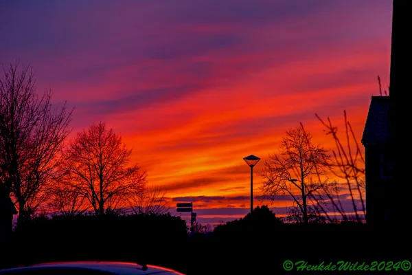 IMG_1767 Ondergaande zon te Wirdum Gn.